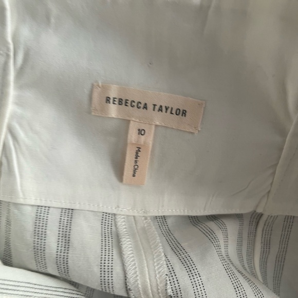 Rebecca Taylor Striped Trousers - Picture 6 of 6